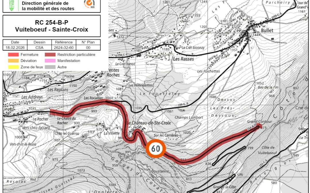RC254 Restriction de circulation